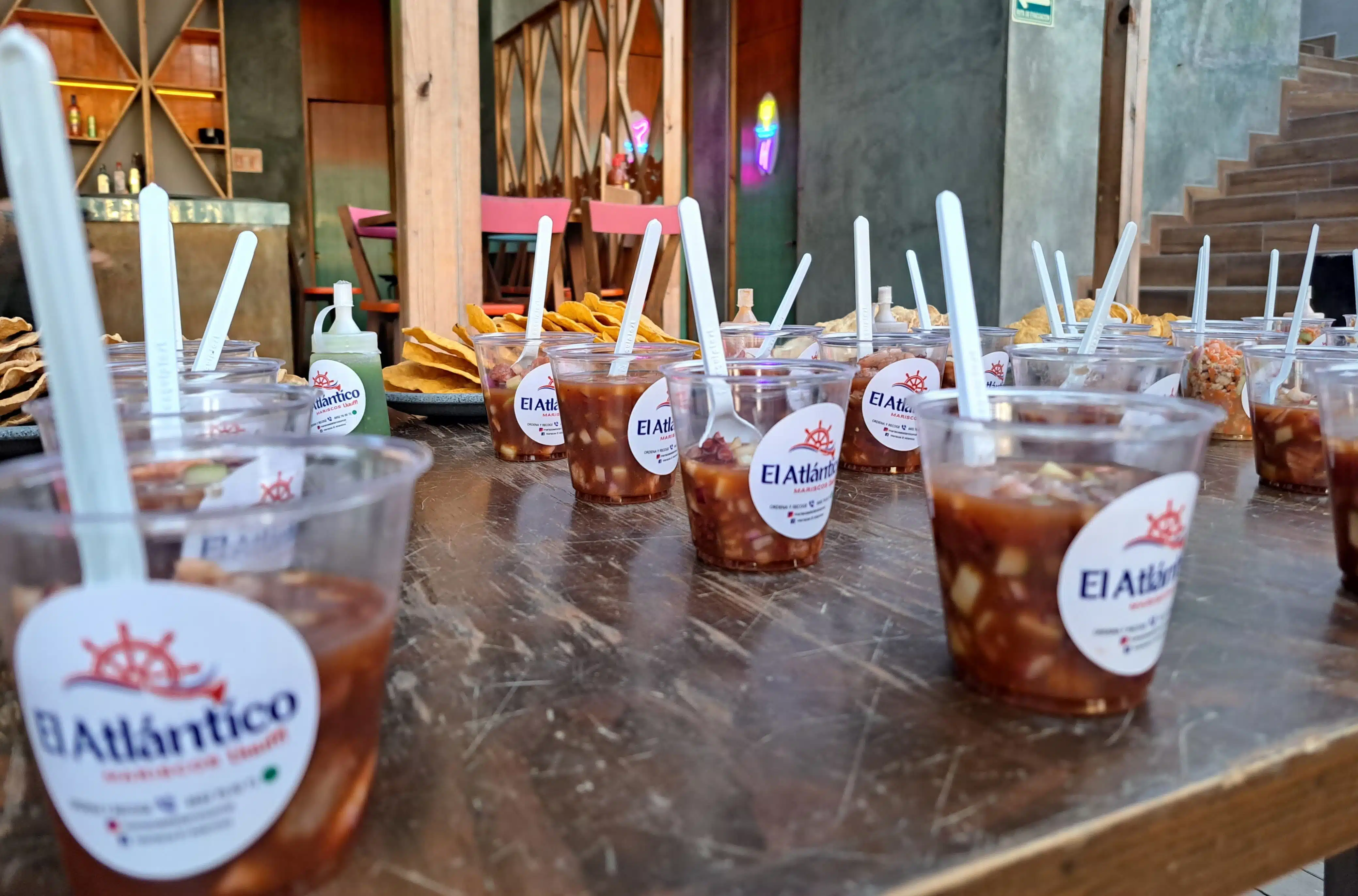 Comida de mariscos en Mazatlán