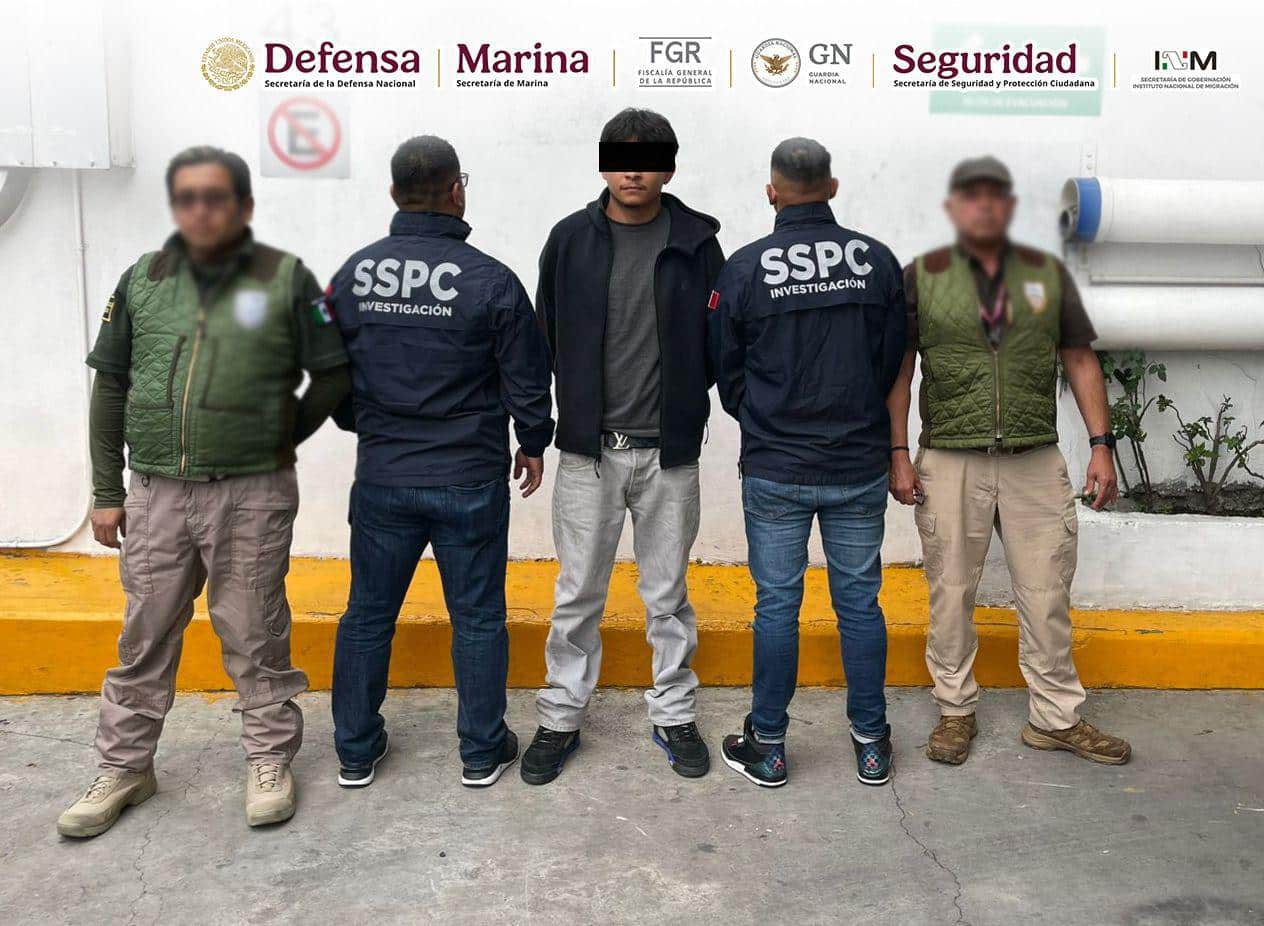 Detienen en CDMX a sujeto buscado por Estados Unidos por homicidio