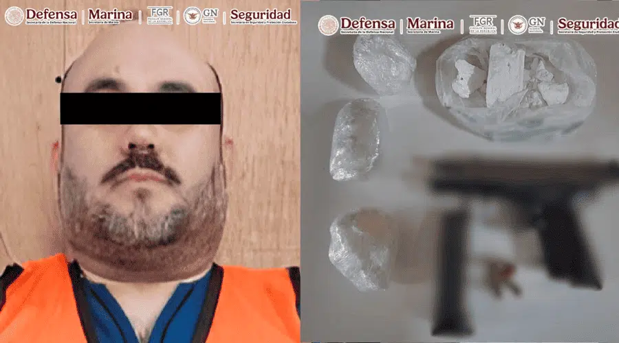 Detienen en la CDMX a Joel “N”, sinaloense vinculado al trasiego de fentanilo