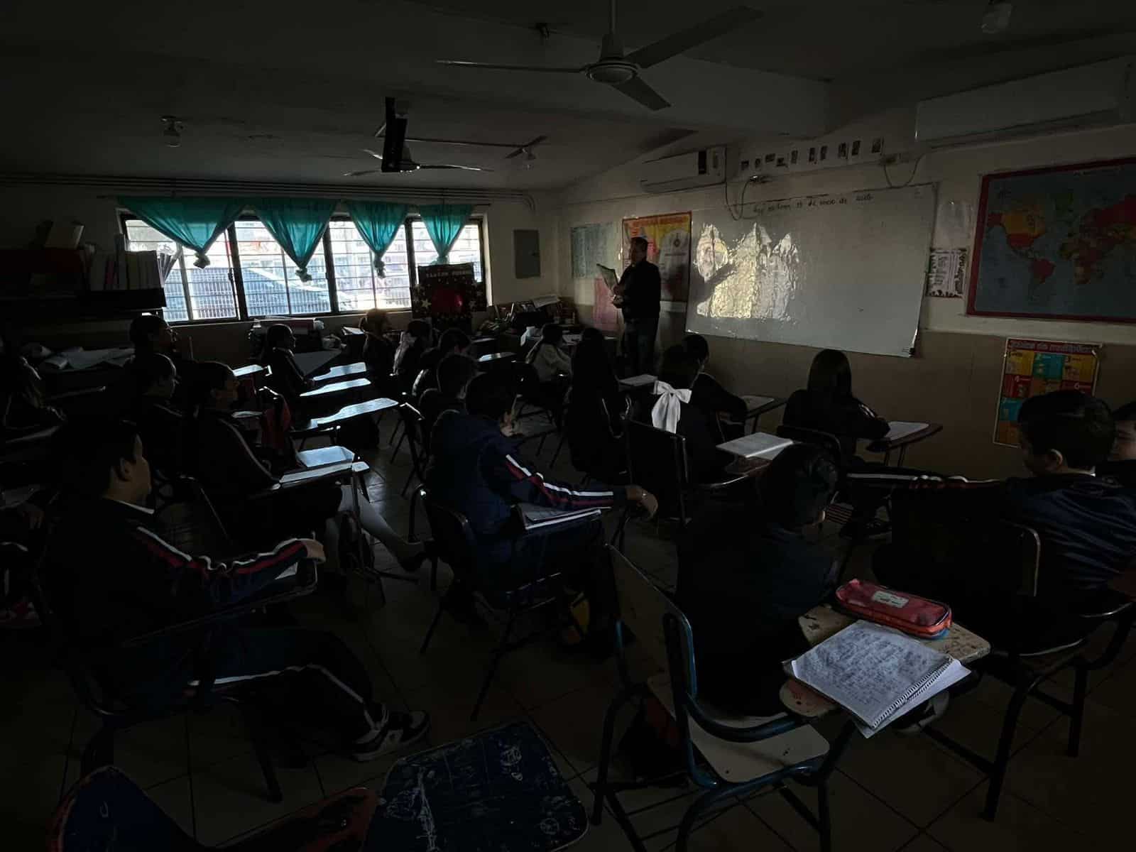 Escuelas sin luz