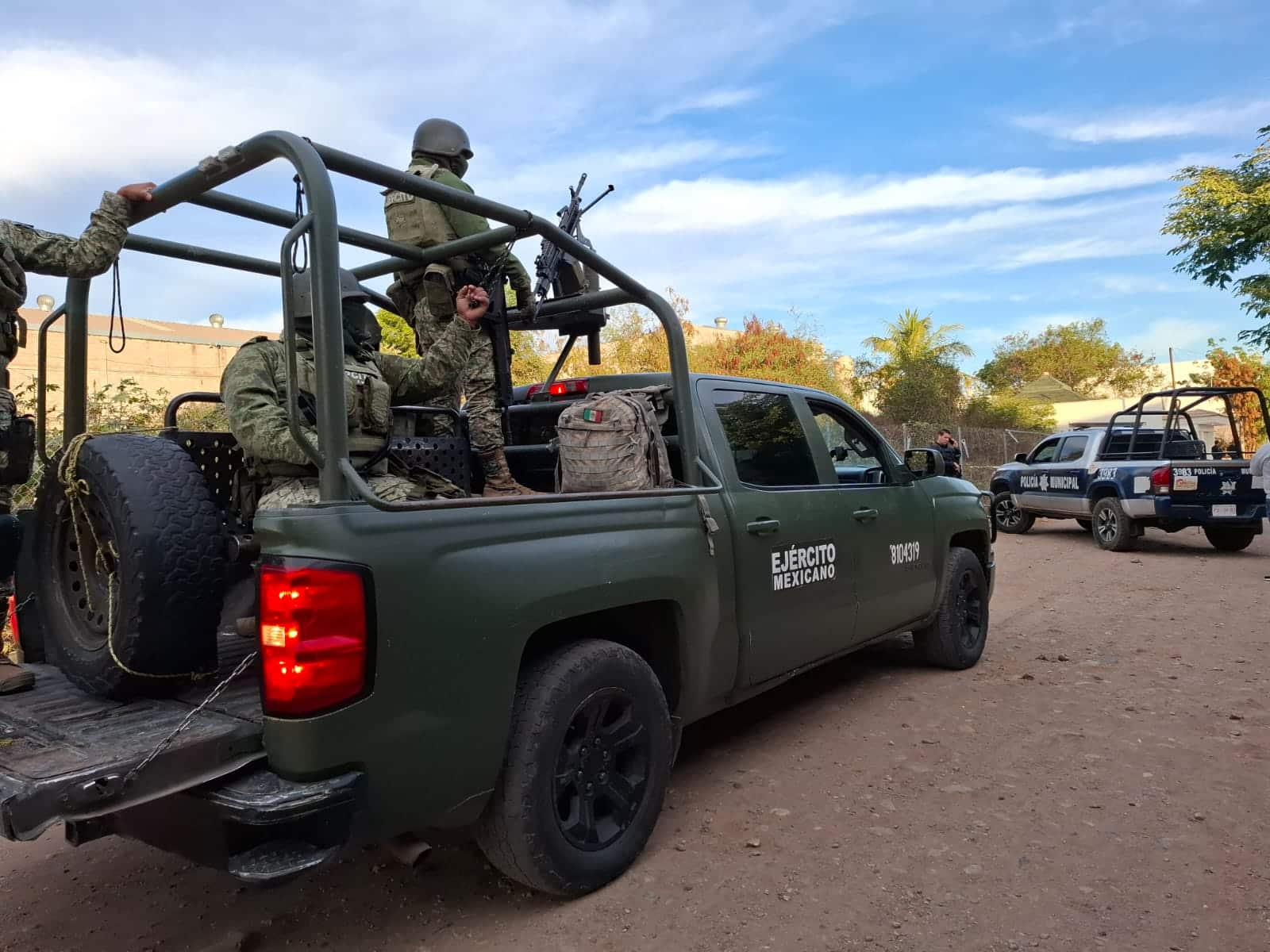 Elementos del Ejército mexicano