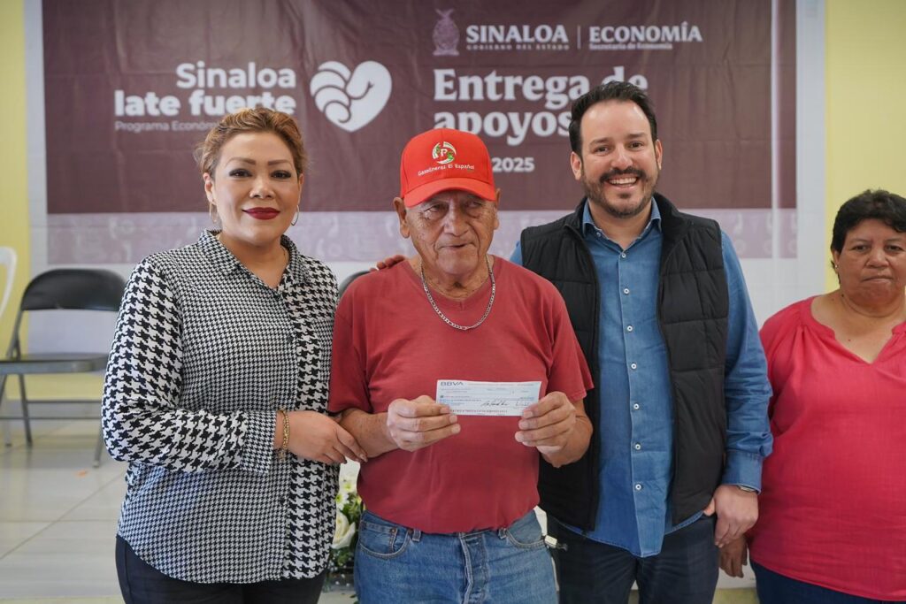 Comerciantes y restauranteros del Rosario y Escuinapa reciben apoyos económicos del programa “Sinaloa Late Fuerte”