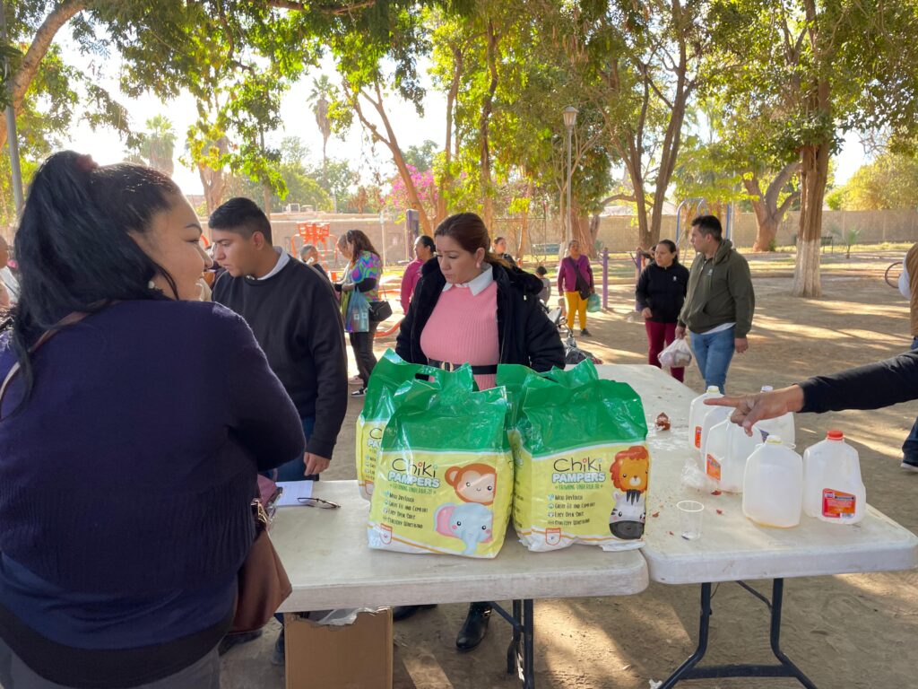 Familias de la Villa de Ahome se benefician con el programa Economía para tu Bienestar