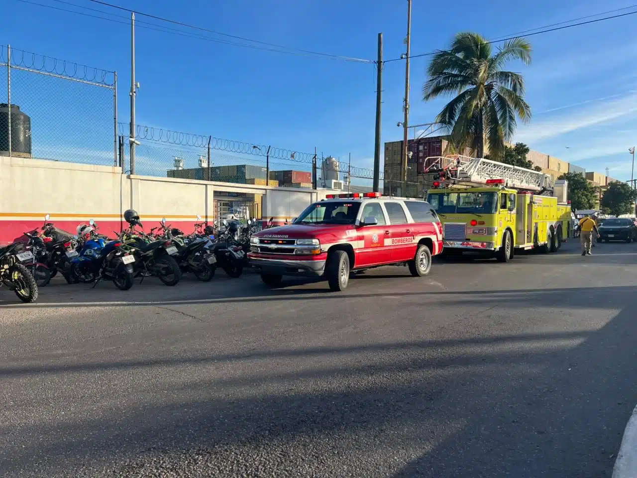 Fuga de amoniaco Bomberos