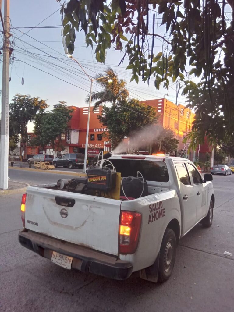 Fumigación en Ahome.