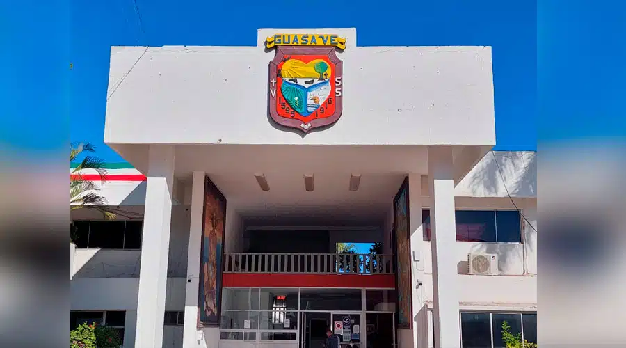 Entrada al ayuntamiento del municipio de Guasave