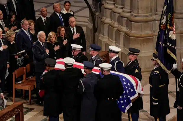 ¡El último adiós! Concluye el funeral de Estado de Jimmy Carter en EU