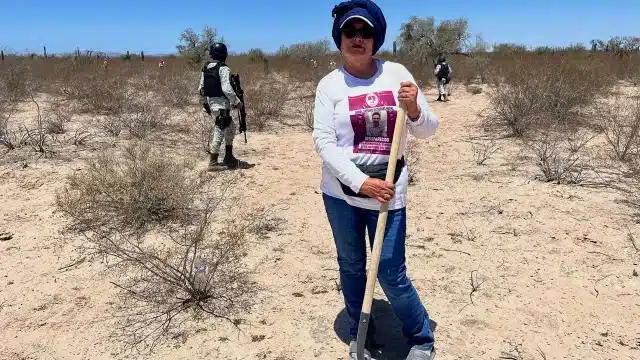 Hallan 35 fosas clandestinas en Sonora; madres buscadoras exigen justicia