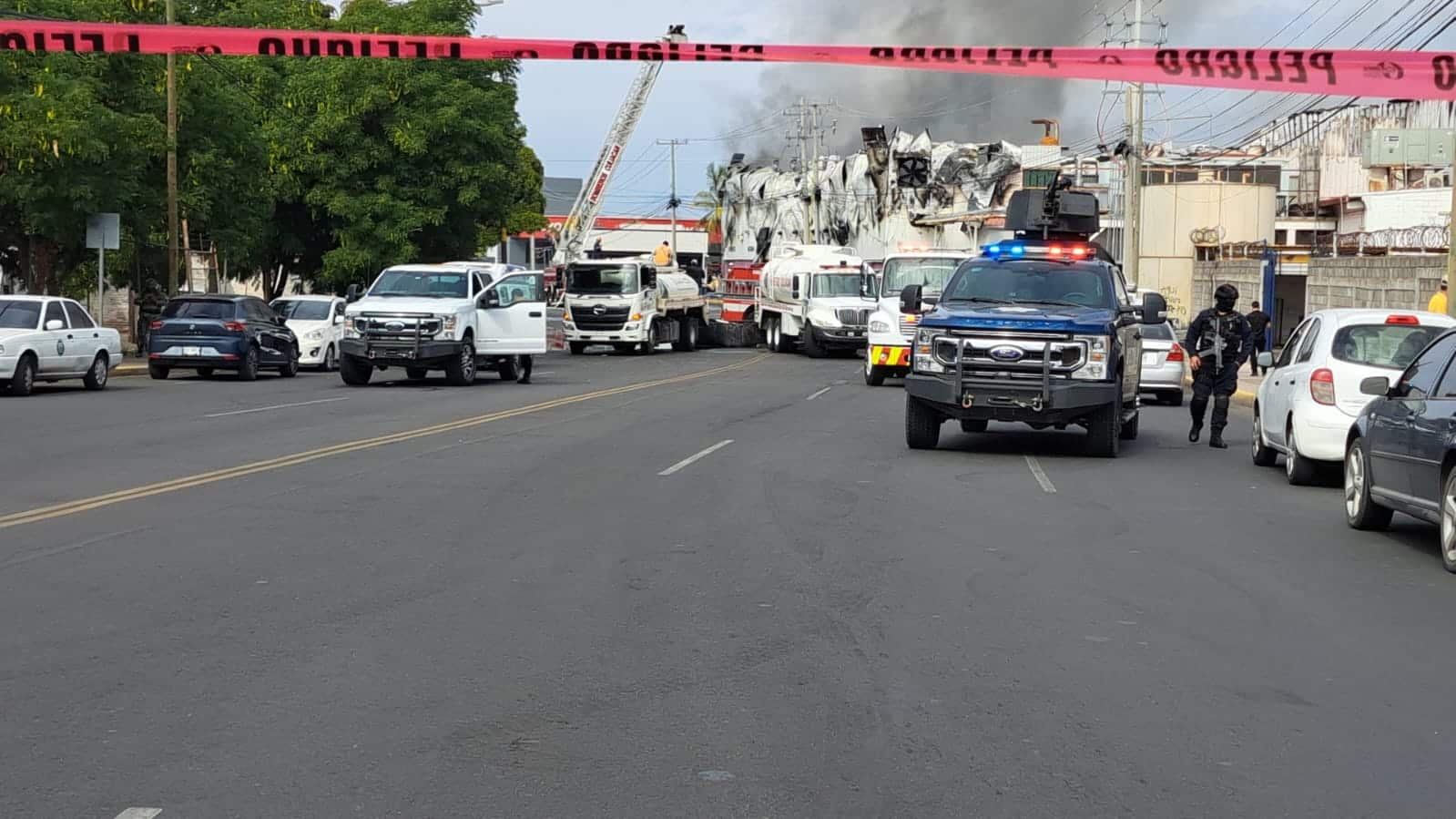 Incendio en Culiacán