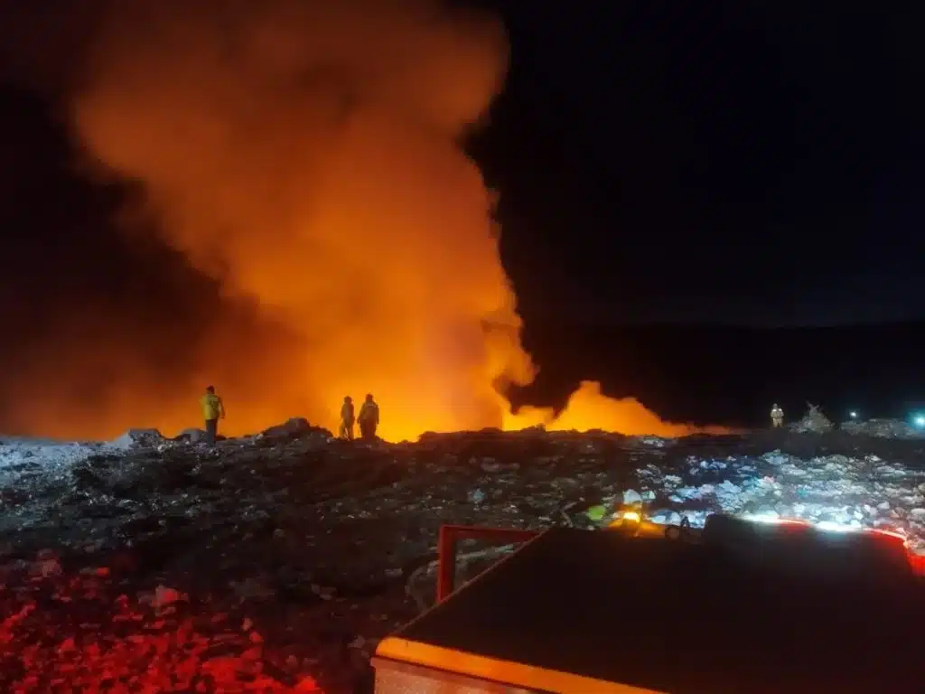 Incendio en Culiacán