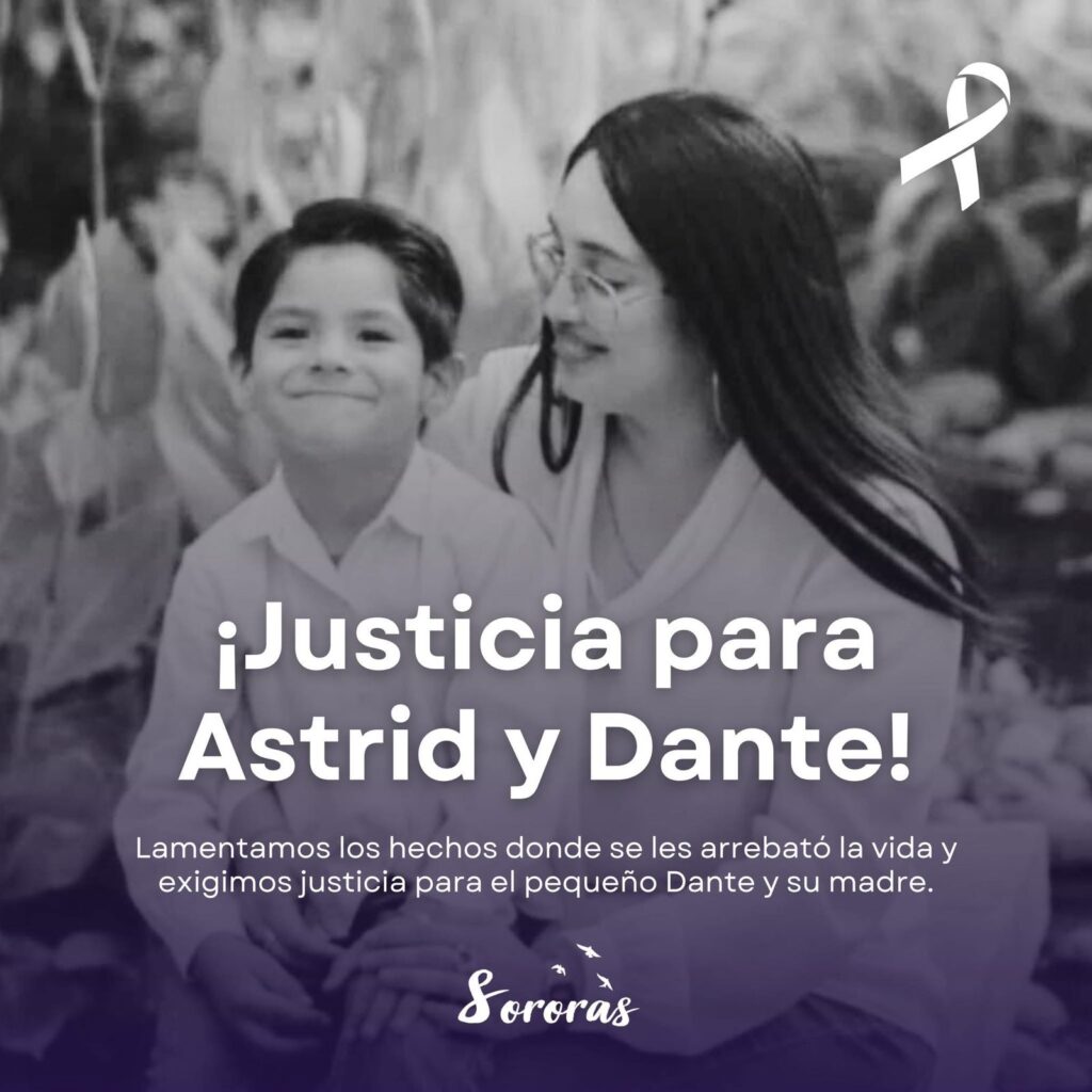 Justicia por feminicidio y homicidio a menor