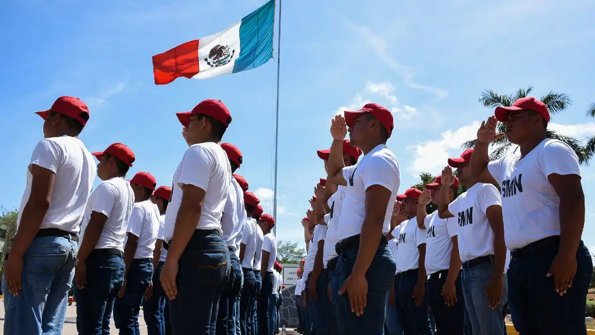 Jóvenes en el Servicio Militar Nacional