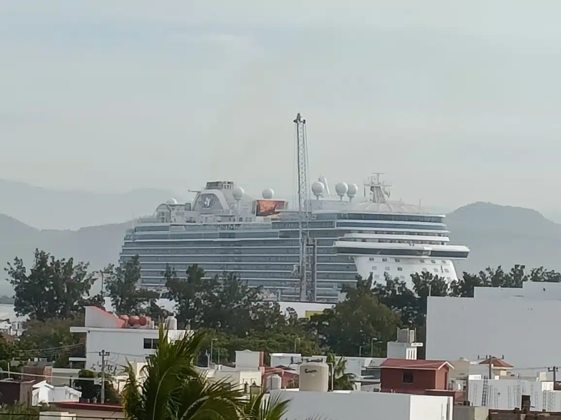 Llega a Mazatlán el crucero Discovery Princess