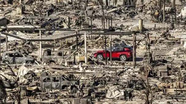 Los Ángeles destruido tras los incendios