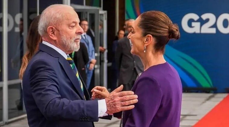 Claudia Sheinbaum y Lula Da Silva dialogan para fortalecer relaciones entre México y Brasil