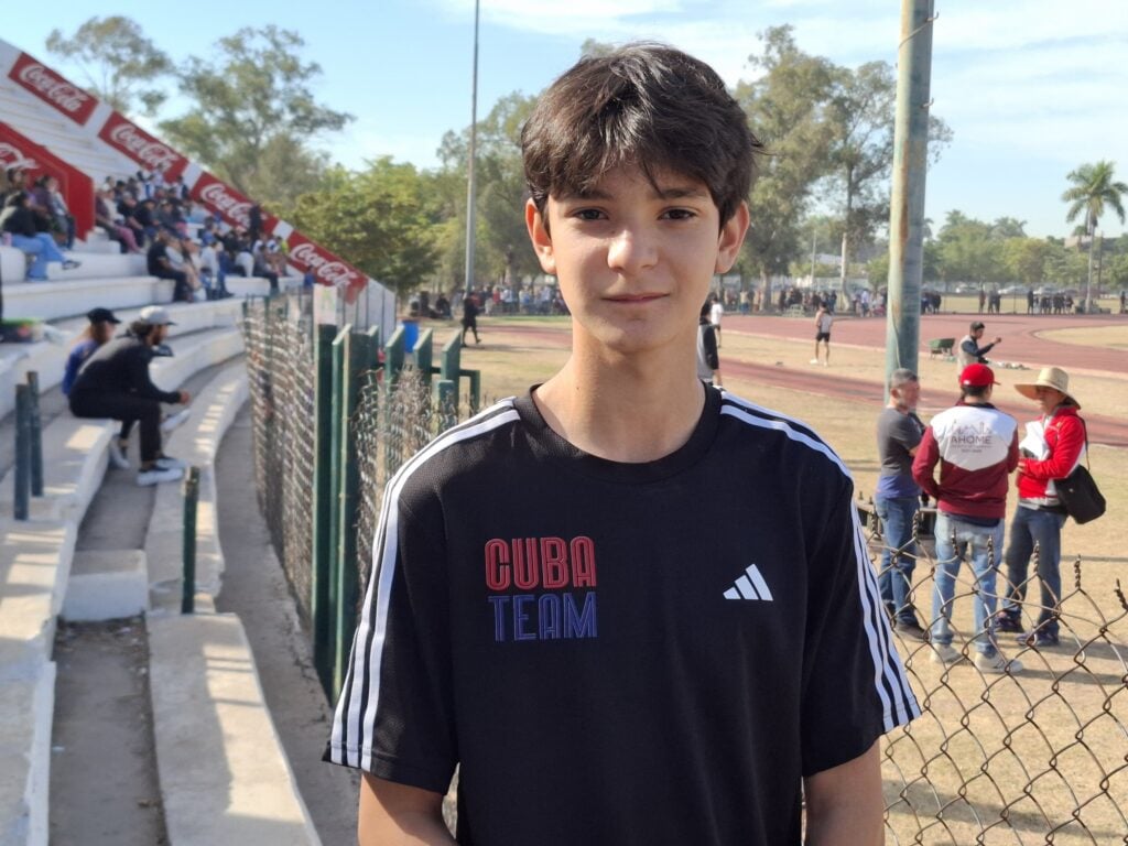 Maximiliano Ordorica Ibarra, atleta culiacanense de 13 años