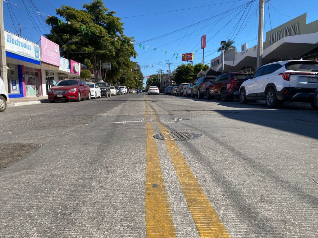 Por nuevas fallas abrirán de nuevo la calle Cuauhtémoc en Guasave