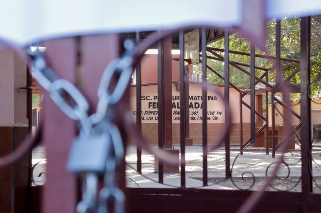 Escuela primaria Federalizada, en Los Mochis