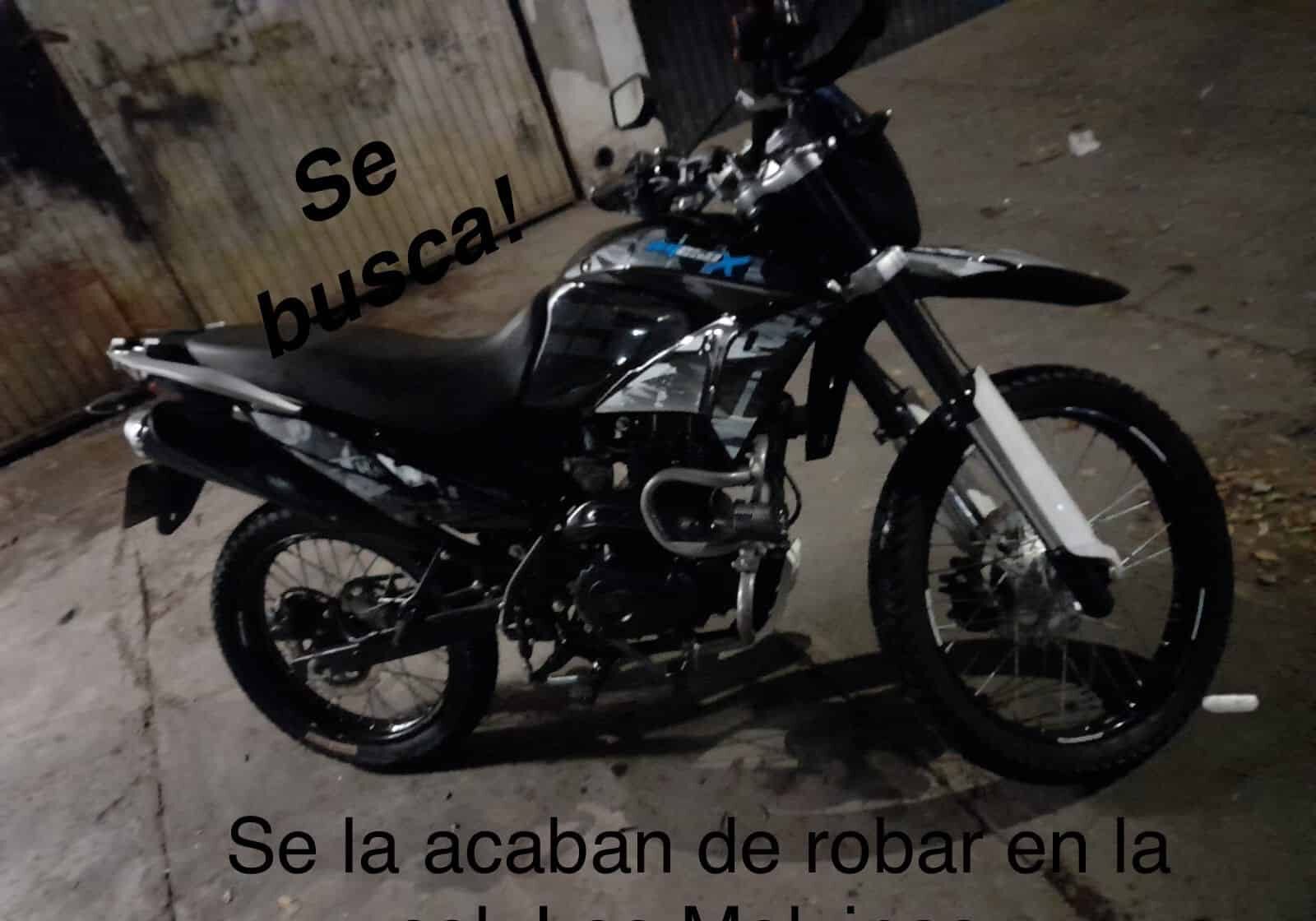 Roban una motocicleta en Los Mochis y dueño pide apoyo