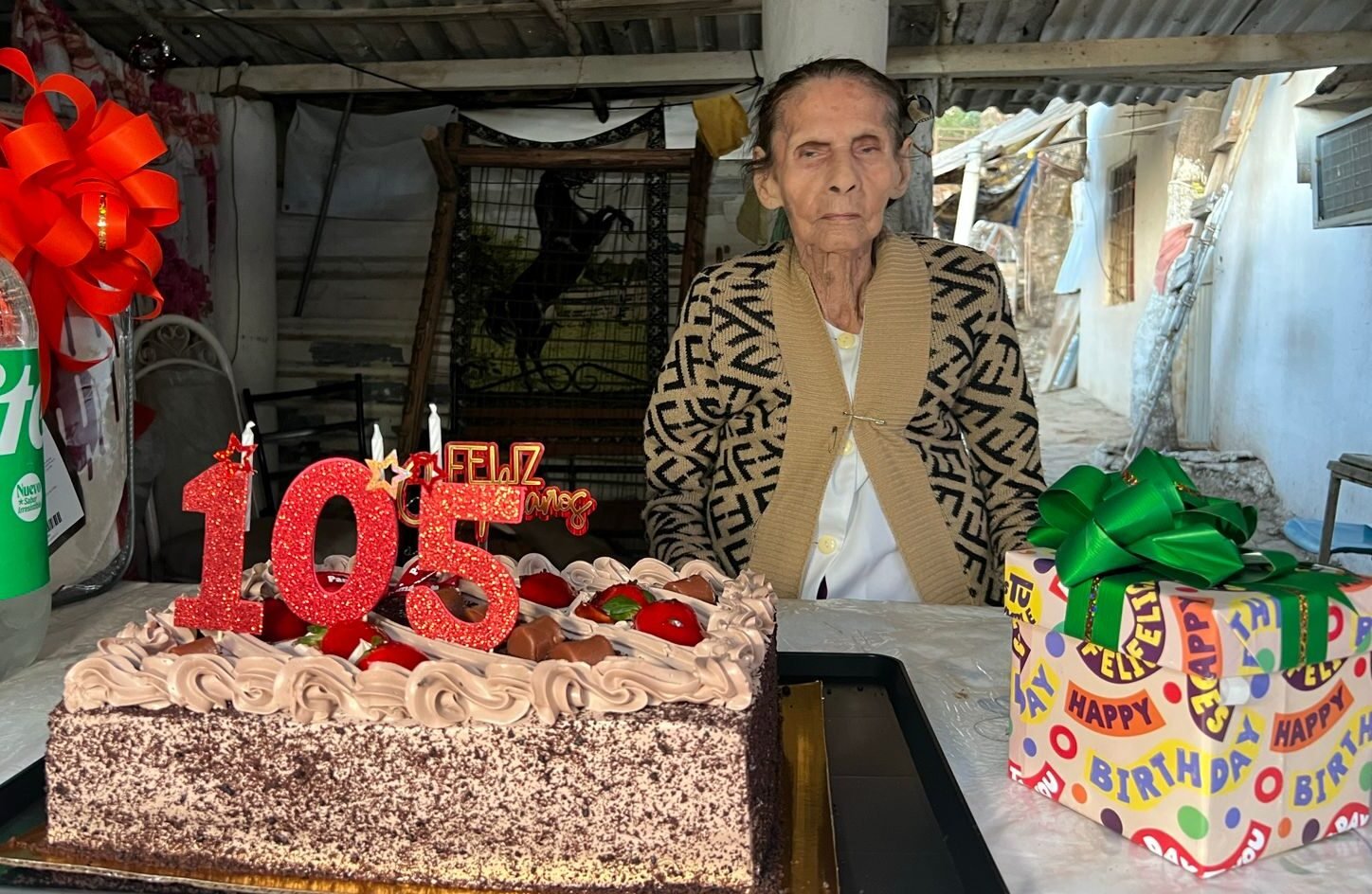 SEÑORA FELICIANA 105 AÑOS DE EDAD CULIACÁN CUMPLEAÑOS MEDIO SIGLO