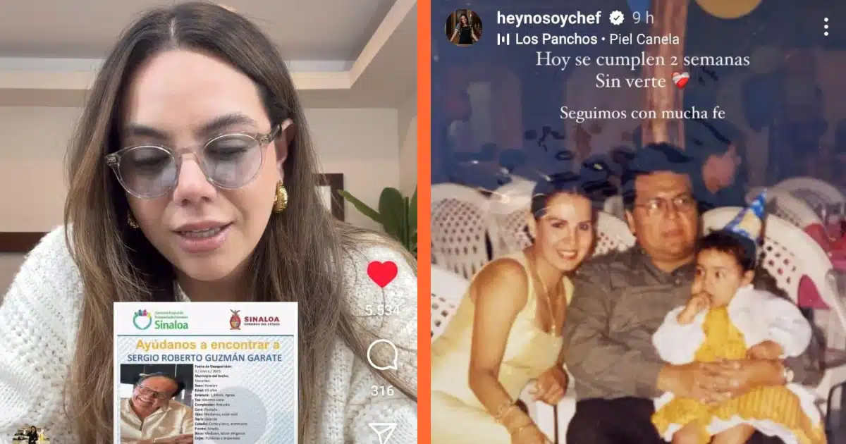 Samantha Guzmán, hija del empresario del sector inmobiliario Sergio Guzmán Garate, compartió un mensaje a través de sus redes sociales.