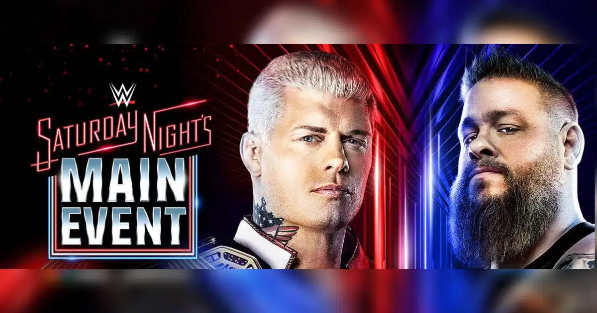 Cody Rhodes y Kevin Owens protagonizando uno de los posters del pasado Saturday Night’s Main Event.