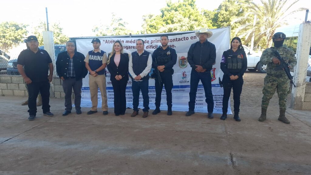 Marina y sector Salud en jornada m´pedica en comunidades de Angostura