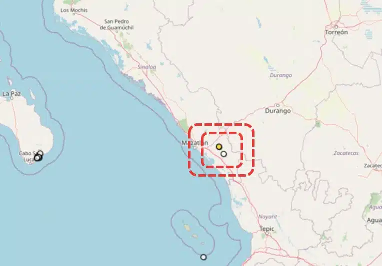 Sinaloa suma cuatro sismos en lo que va del año