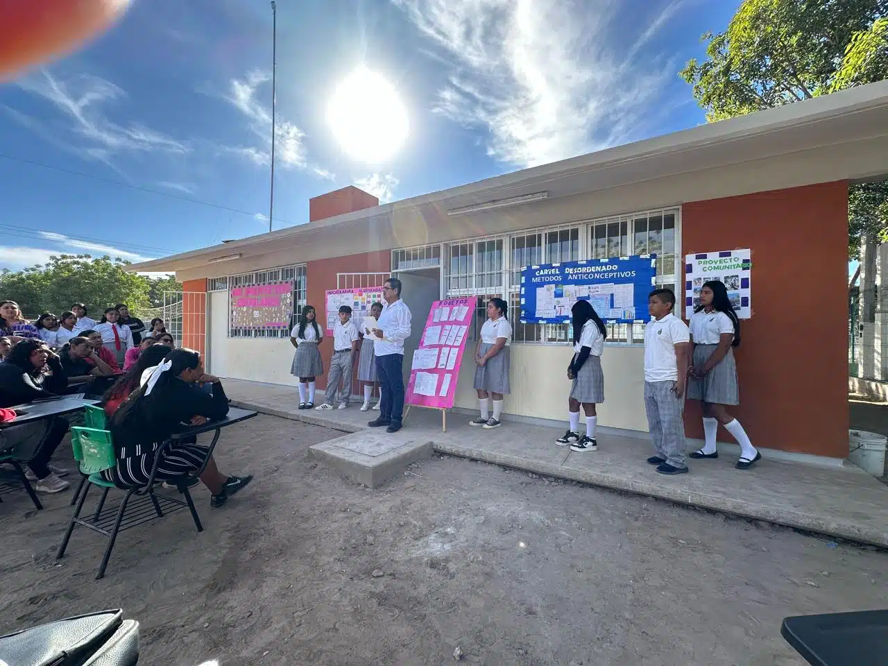 Telesecundaria de Estación Vega, El Fuerte, ya es una realidad