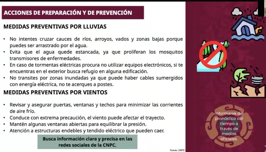 Toma precauciones y sigue las recomendaciones de Protección Civil ante onda fría