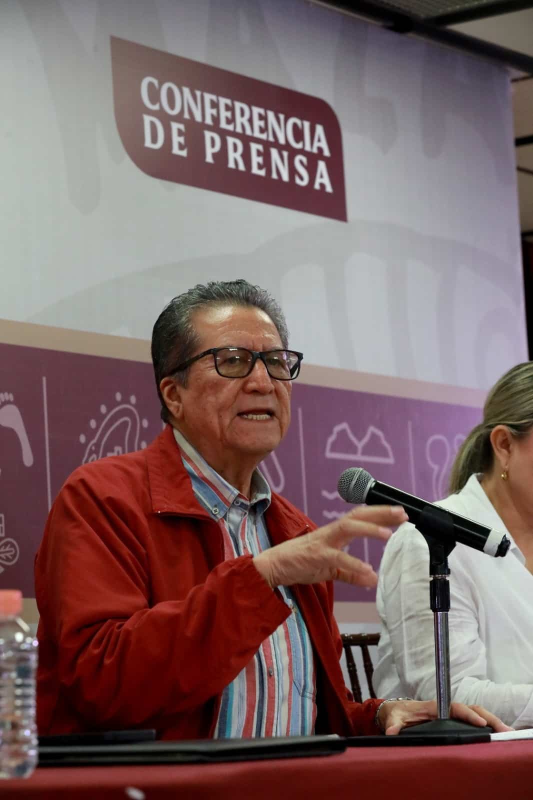 secretario General de Gobierno, Feliciano Castro Meléndrez.