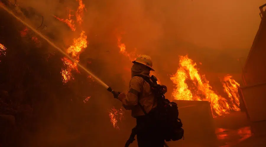 incendio en los angeles