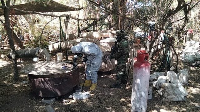 laboratorio de drogas