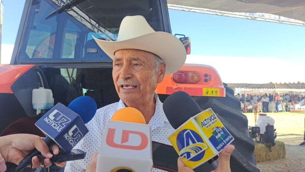 Baltazar Hernández Encinas, presidente de la Unión de Productores Agrícolas