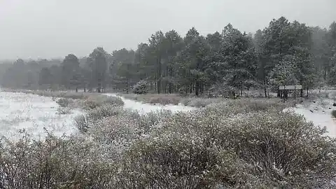 Aguanieve en la sierra