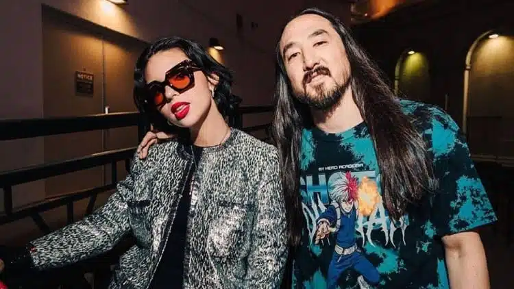 Abuchean a Ángela Aguilar en show del DJ Steve Aoki durante el EDC México 2025