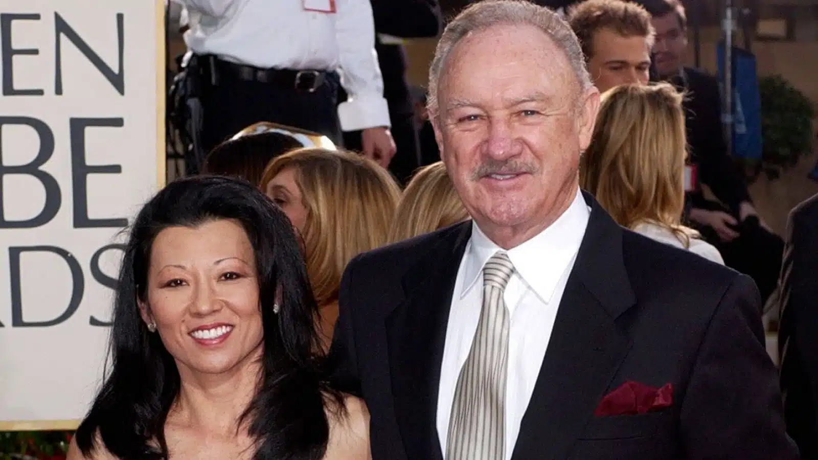 Actor Gene Hackman junto a su esposa Betsy Arakawa