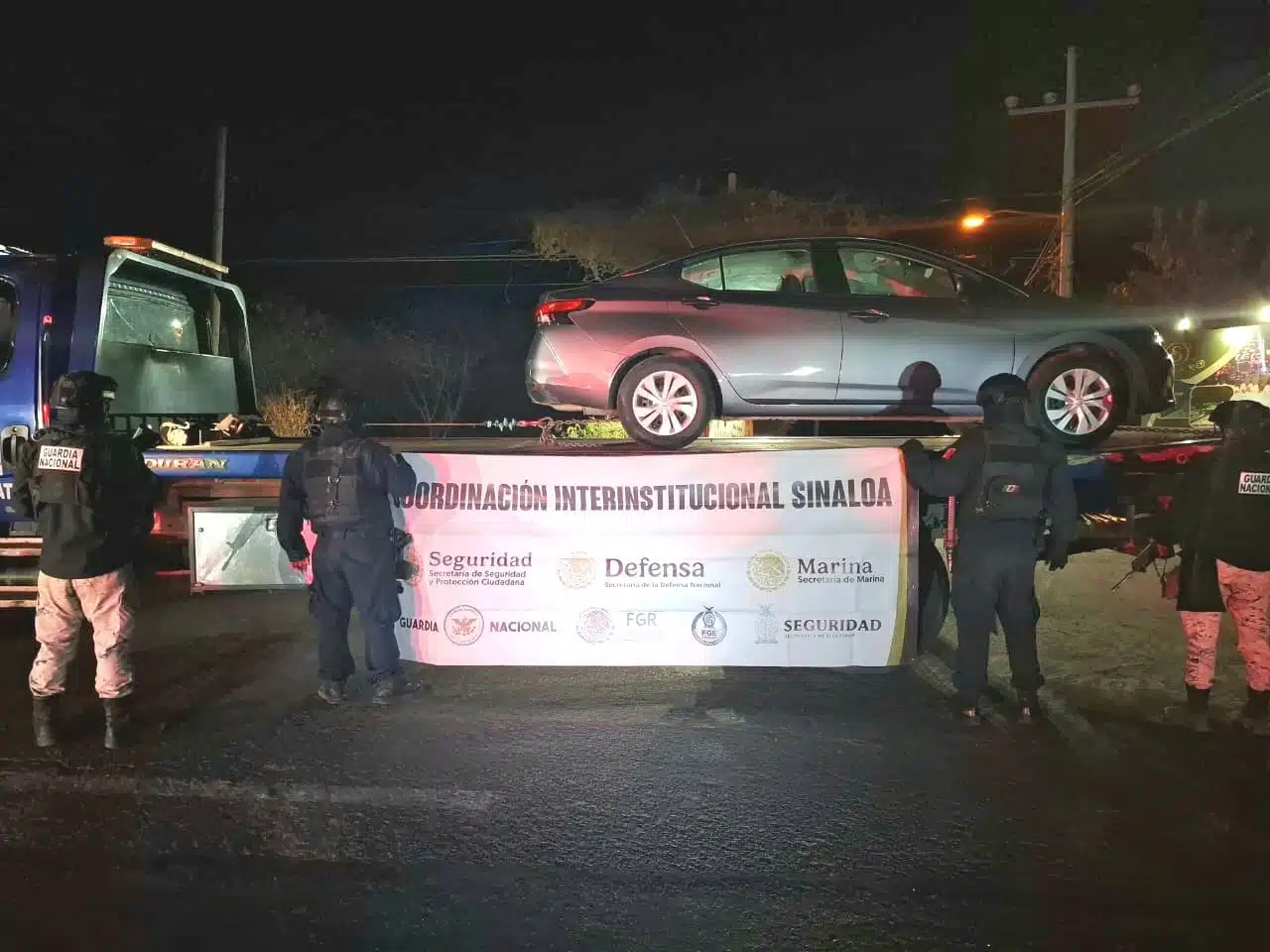 Agentes de la PEP aseguran auto con reporte de robo en Culiacán