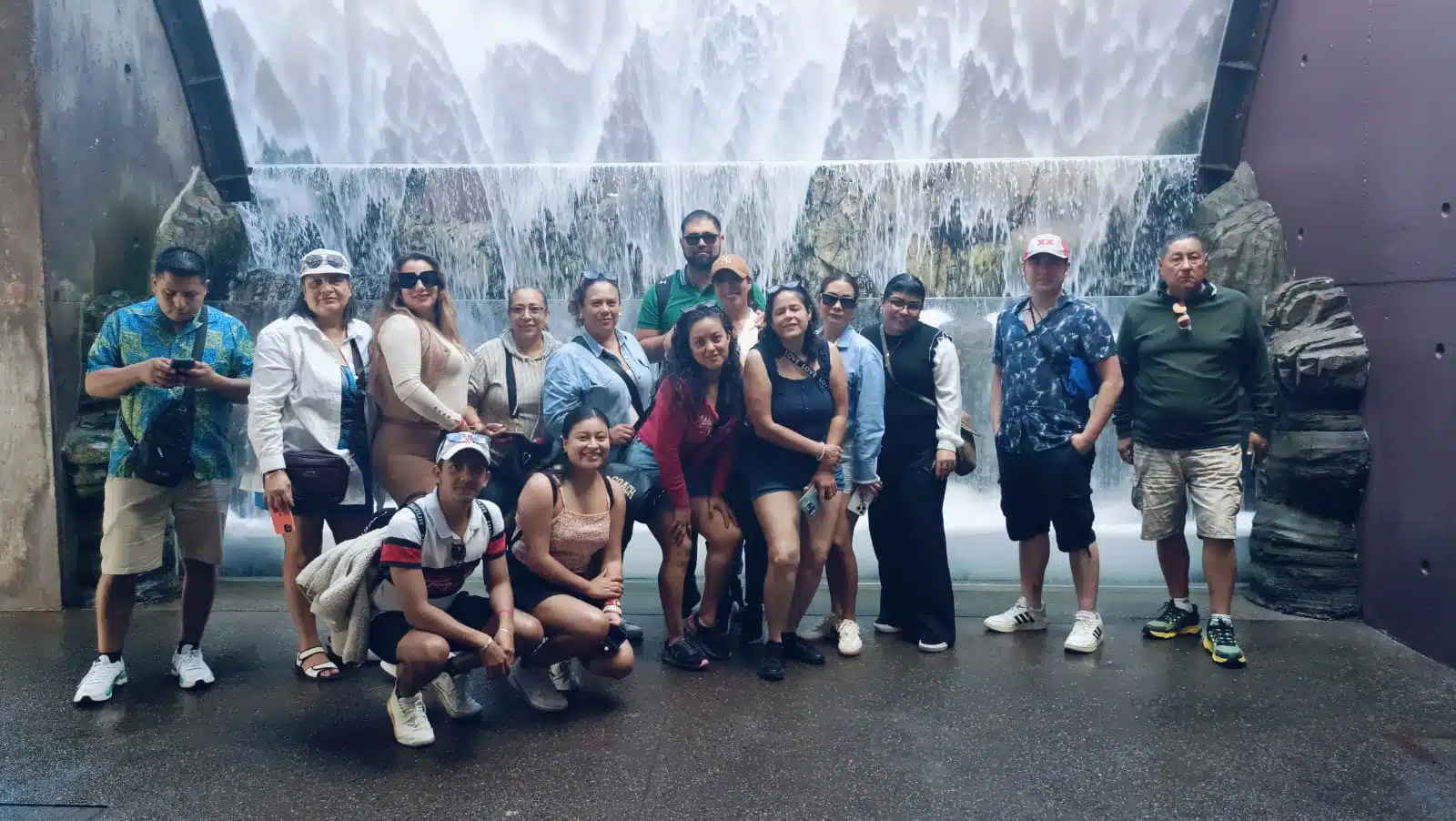 Agentes de viajes visitan el Gran Acuario Mazatlán.