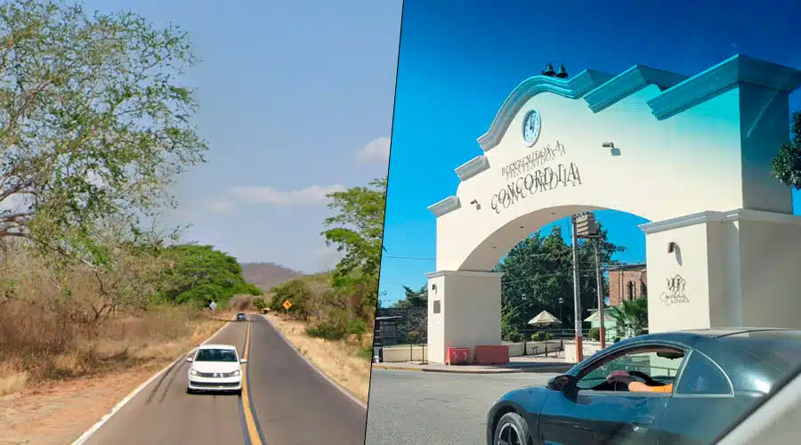 Calles y carreteras de Concordia, Sinaloa