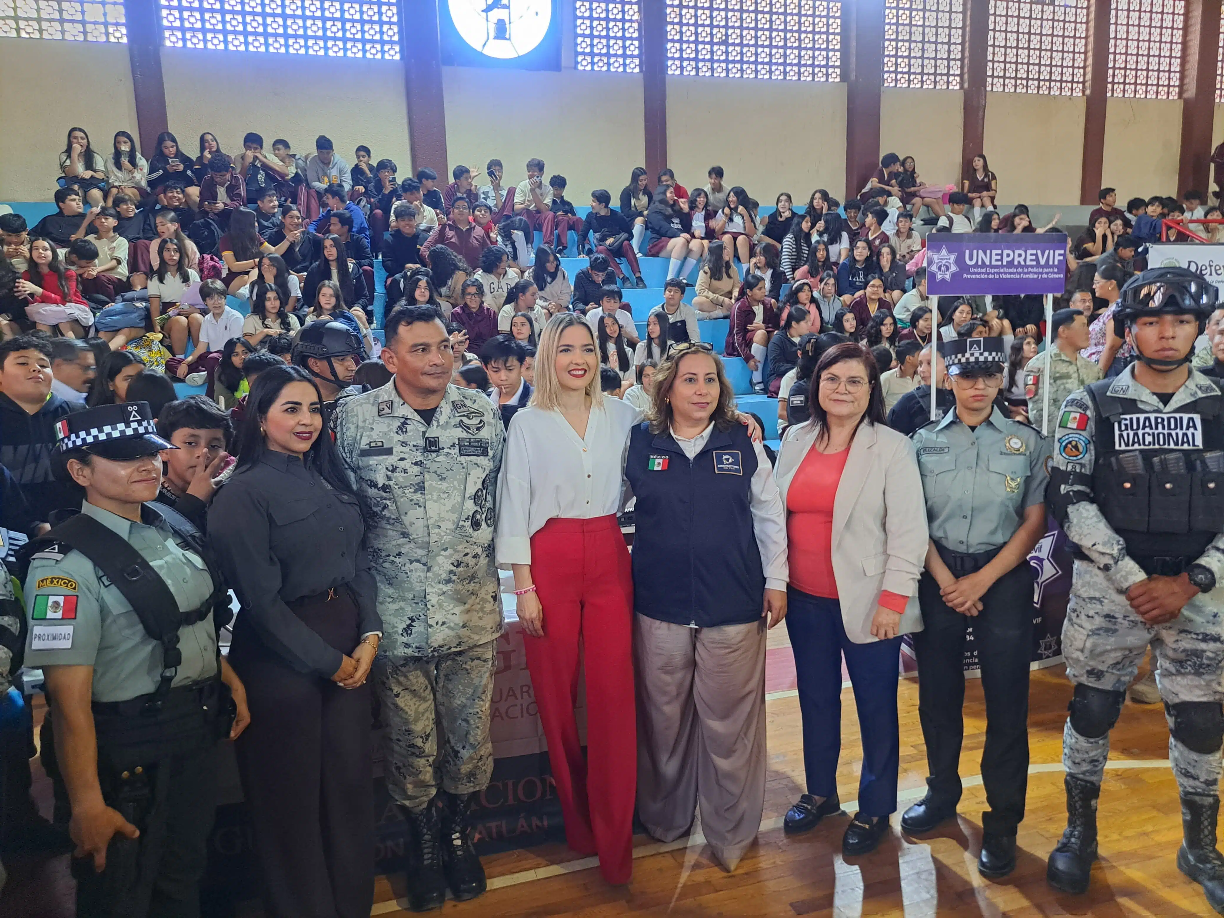 Programa federal “Amor es Paz” en la secundaria Eti 5.