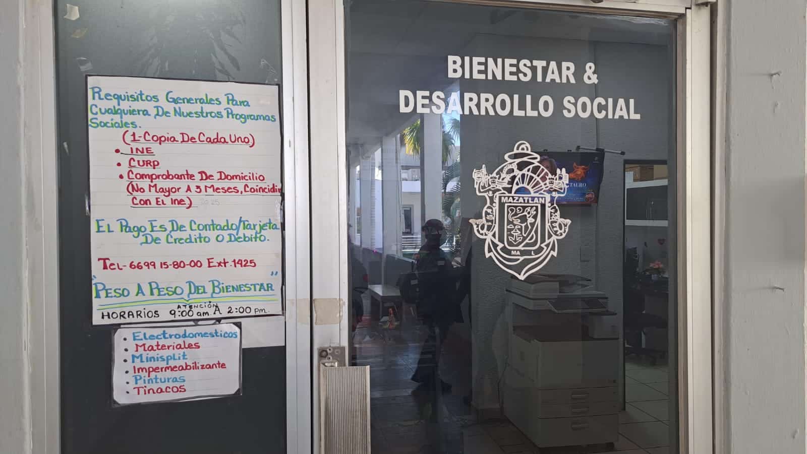 Oficinas de Bienestar y Desarrollo Social de Mazatlán