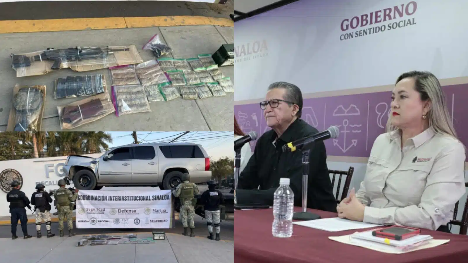 Aseguramientos se registraron en los municipios de Culiacán y Elota