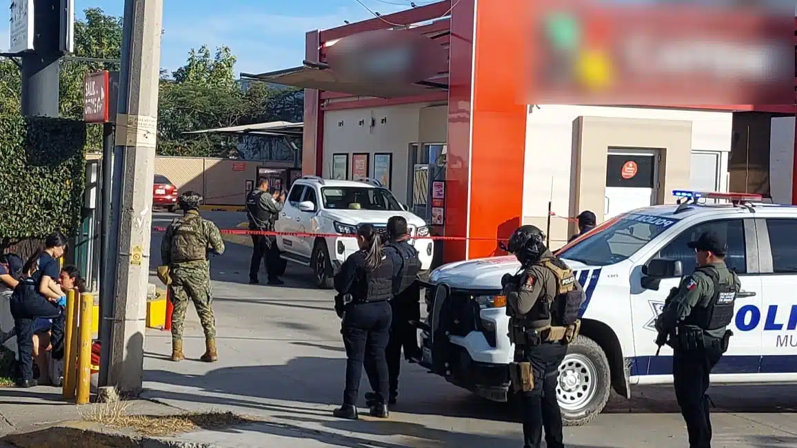 Atentado en cafetería de Mazatlán