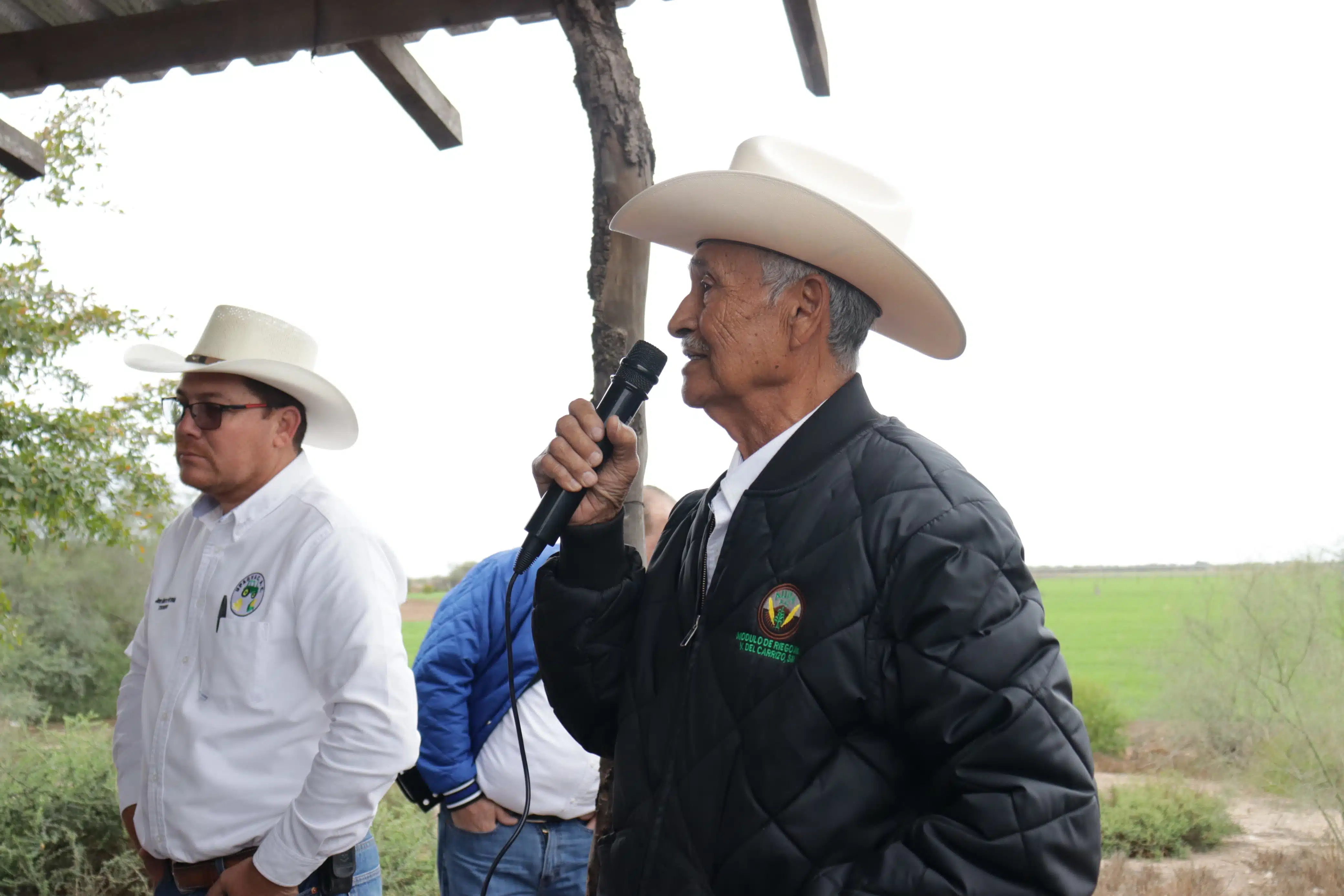 Baltazar Hernández Encinas, presidente de la Unión de Productores Agrícolas en el Valle de El Carrizo.