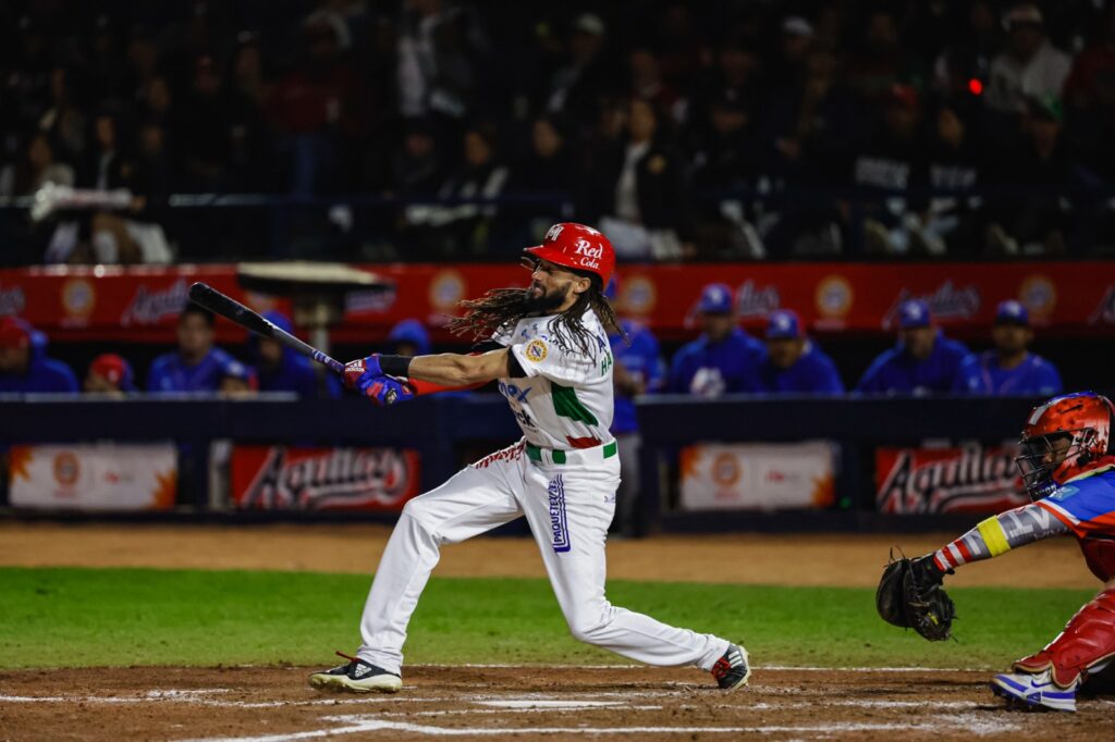 Billy Hamilton tuvo activa jornada ofensiva en el 8-1 de México ante Puerto Rico