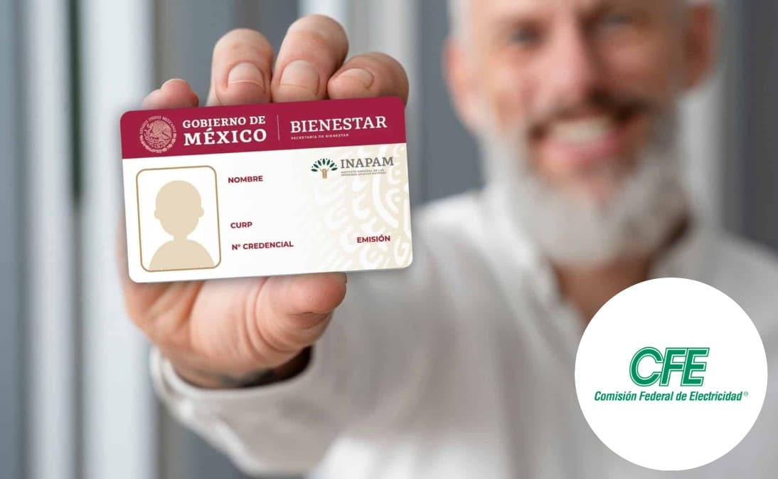 CFE: ¿Hay descuento en el recibo de luz para adultos mayores con tarjeta INAPAM?