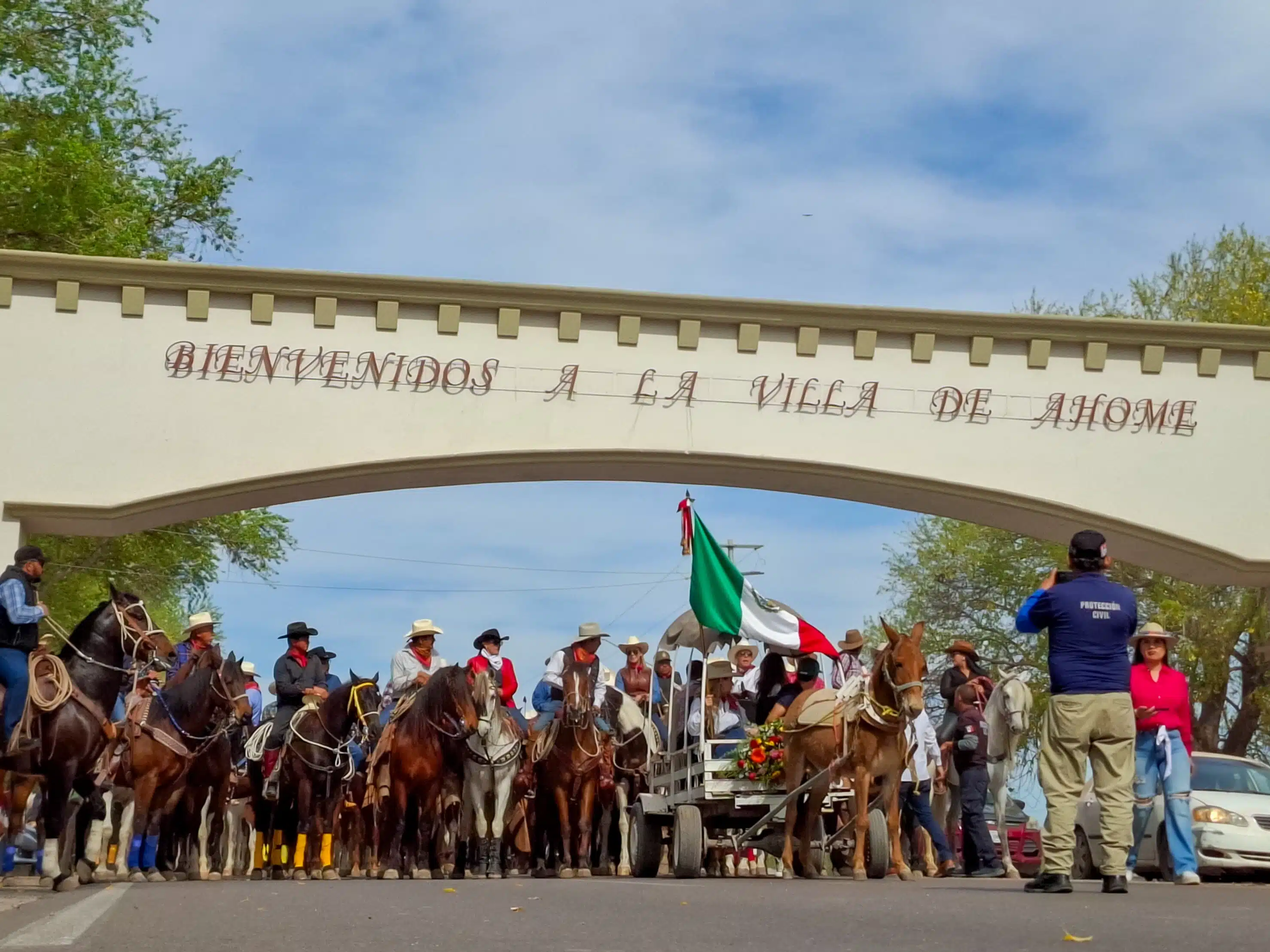 Cabalgata de la Amistad en su Edición 2025 ocurrida en Ahome.