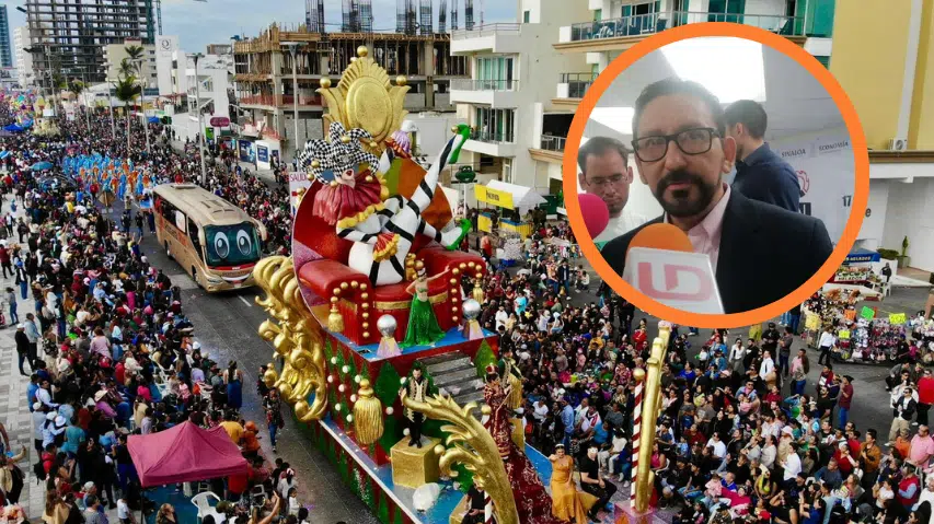 Desfile de Mazatlán y Ahuízotl López Apocada