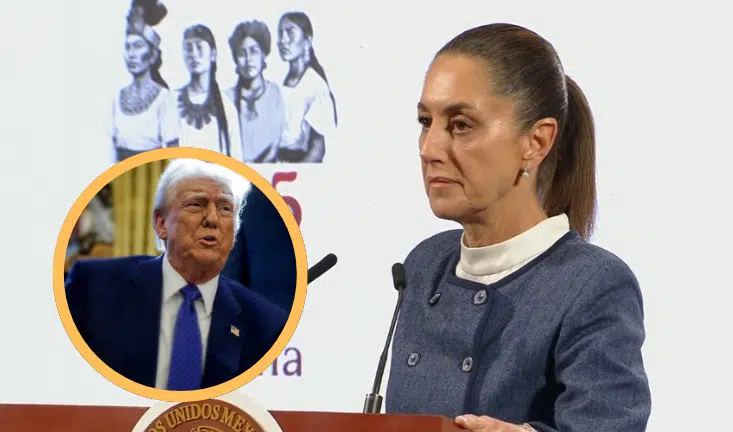 Claudia Sheinbaum y Trump